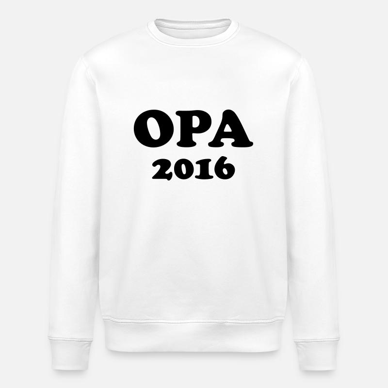 opa 2016 - Stanley/Stella Unisex Bio-Sweatshirt ROLLER - Weiß
