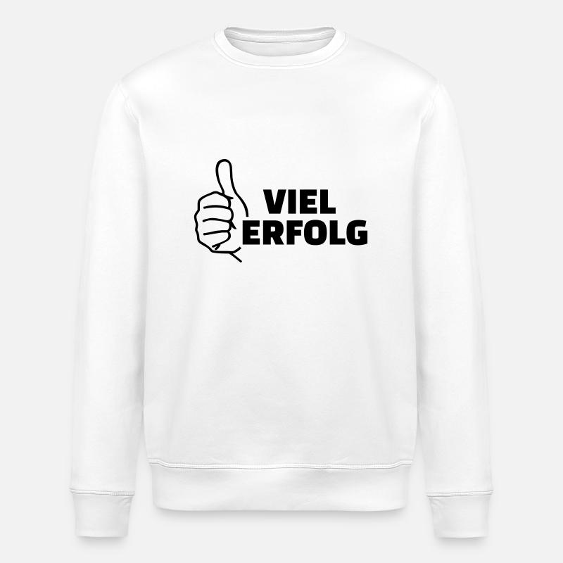 Erfolg - Stanley/Stella Unisex Bio-Sweatshirt ROLLER - Weiß