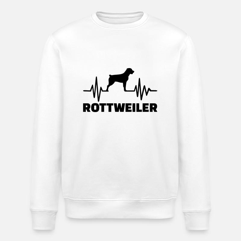 Rottweiler - Stanley/Stella Unisex Bio-Sweatshirt ROLLER - Weiß