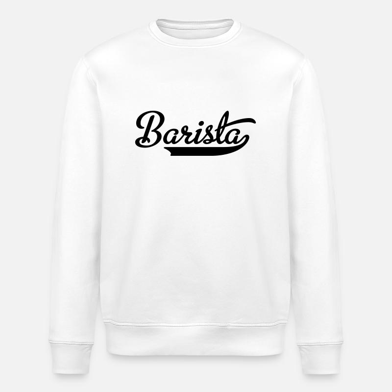 Barista - Stanley/Stella Unisex Bio-Sweatshirt ROLLER - Weiß