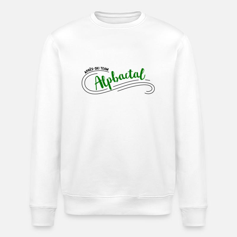 Après-Ski Alpbachtal - Stanley/Stella Unisex Bio-Sweatshirt ROLLER - Weiß