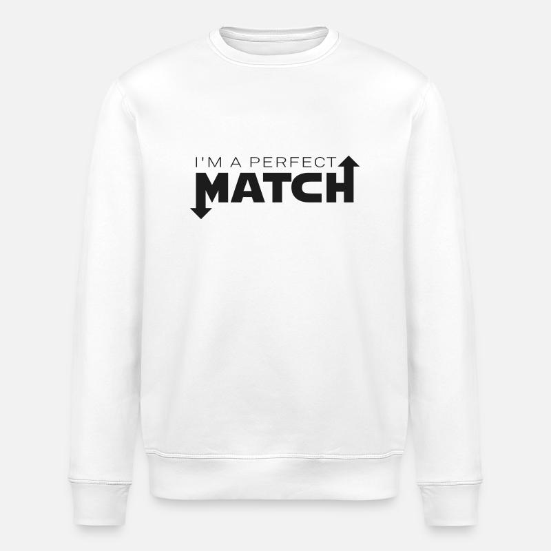 A perfect Match - Stanley/Stella Unisex Bio-Sweatshirt ROLLER - Weiß