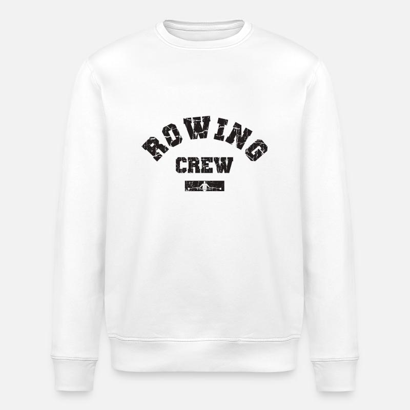 Row - Stanley/Stella ROLLER Unisex Organic Sweatshirt - white