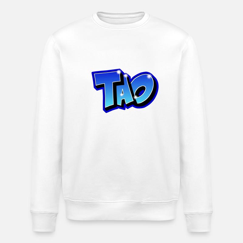 Graffiti TAO Printable - Sweat bio ROLLER Stanley/Stella Unisexe - blanc