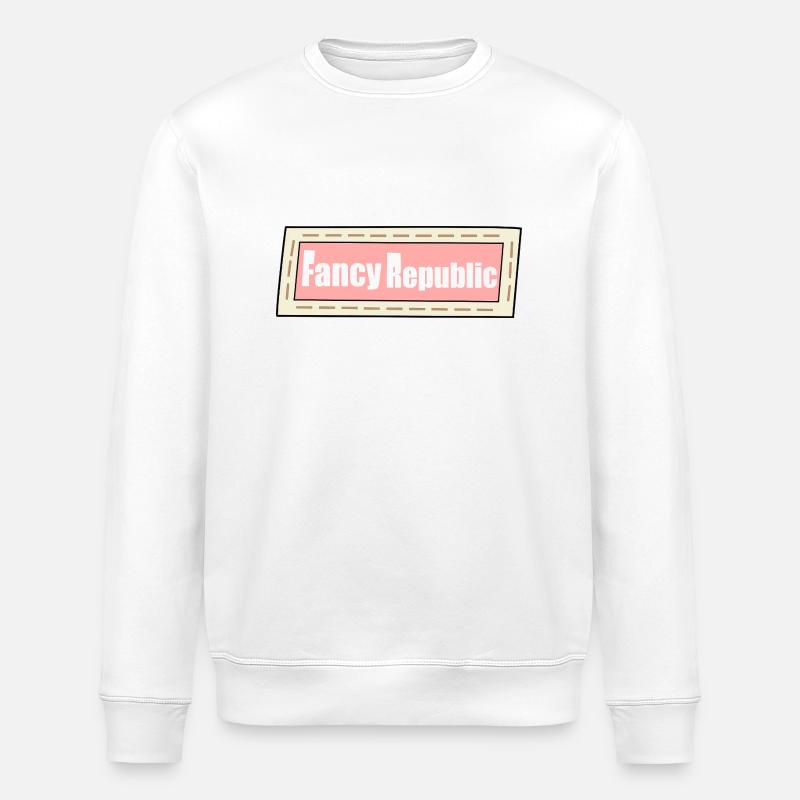 Fancy Republic - Stanley/Stella Unisex Bio-Sweatshirt ROLLER - Weiß