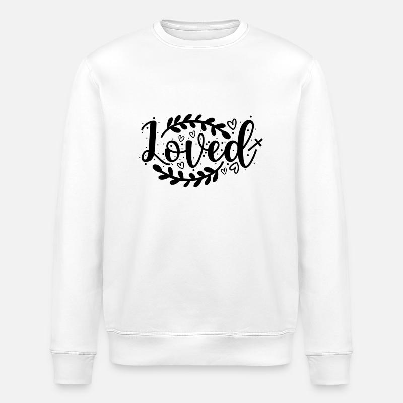 bien-aimé - Sweat bio ROLLER Stanley/Stella Unisexe - blanc