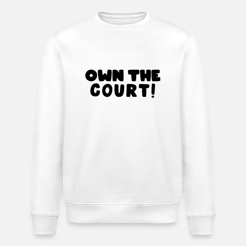 Appropriez-vous le terrain ! - Sweat bio ROLLER Stanley/Stella Unisexe - blanc