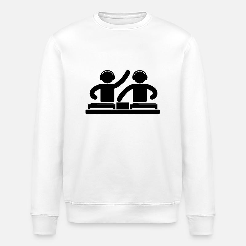 DJs - Stanley/Stella Unisex Bio-Sweatshirt ROLLER - Weiß