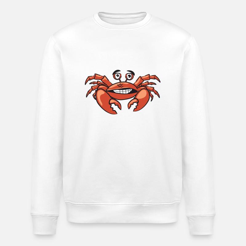 Krebs - Stanley/Stella Unisex Bio-Sweatshirt ROLLER - Weiß
