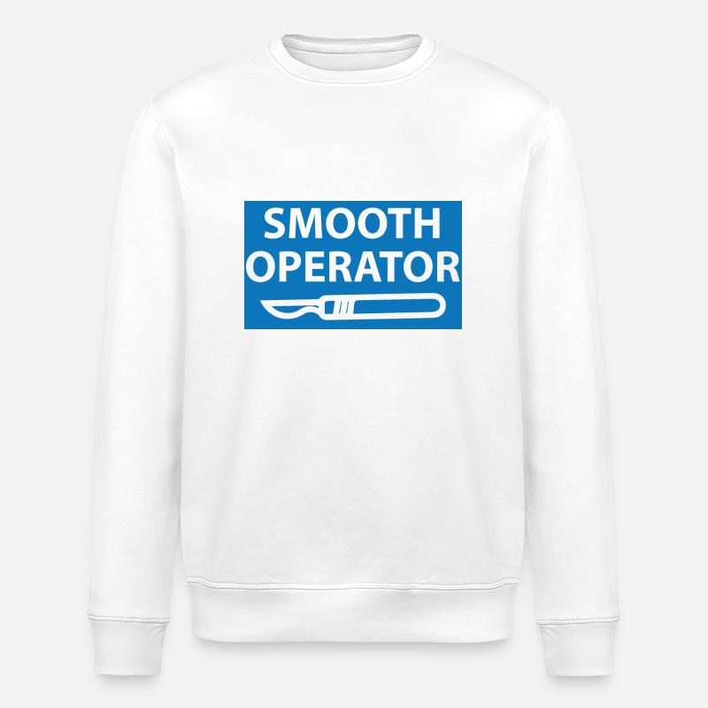 Médecin / Docteur: Smooth Operator - Sweat bio ROLLER Stanley/Stella Unisexe - blanc