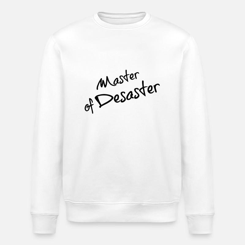 Master of Desaster - Stanley/Stella Unisex Bio-Sweatshirt ROLLER - Weiß