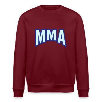 MMA - Stanley/Stella Unisex Bio-Sweatshirt ROLLER - Weiß - Vorne - Nik (191cm)