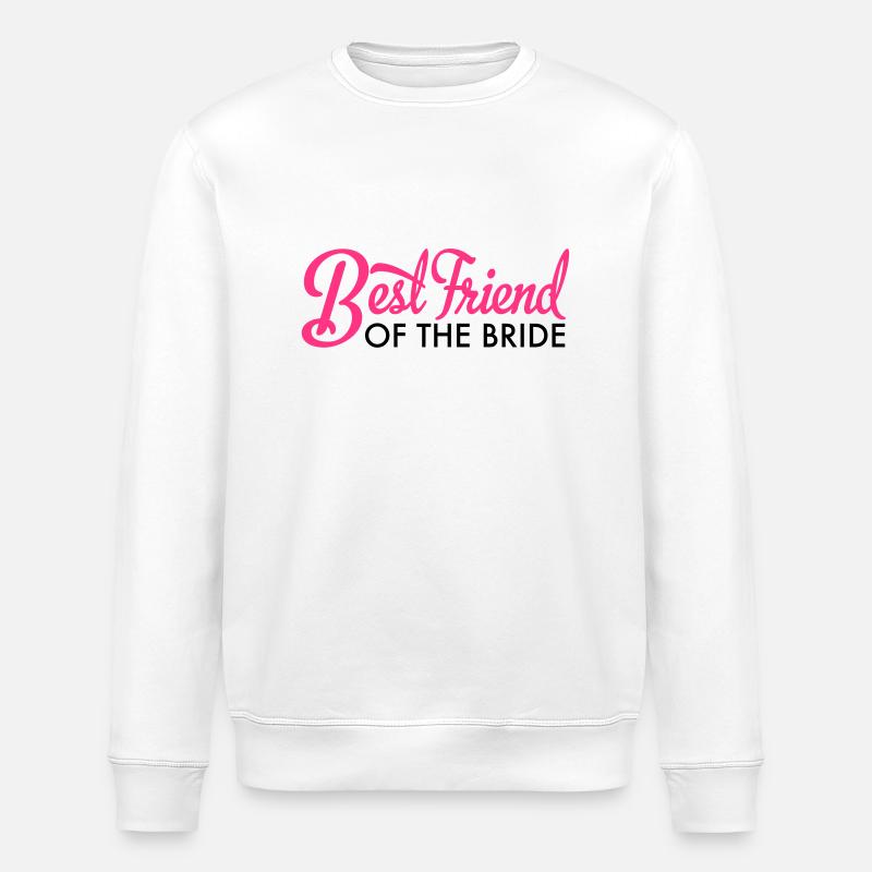 Braut - Stanley/Stella Unisex Bio-Sweatshirt ROLLER - Weiß