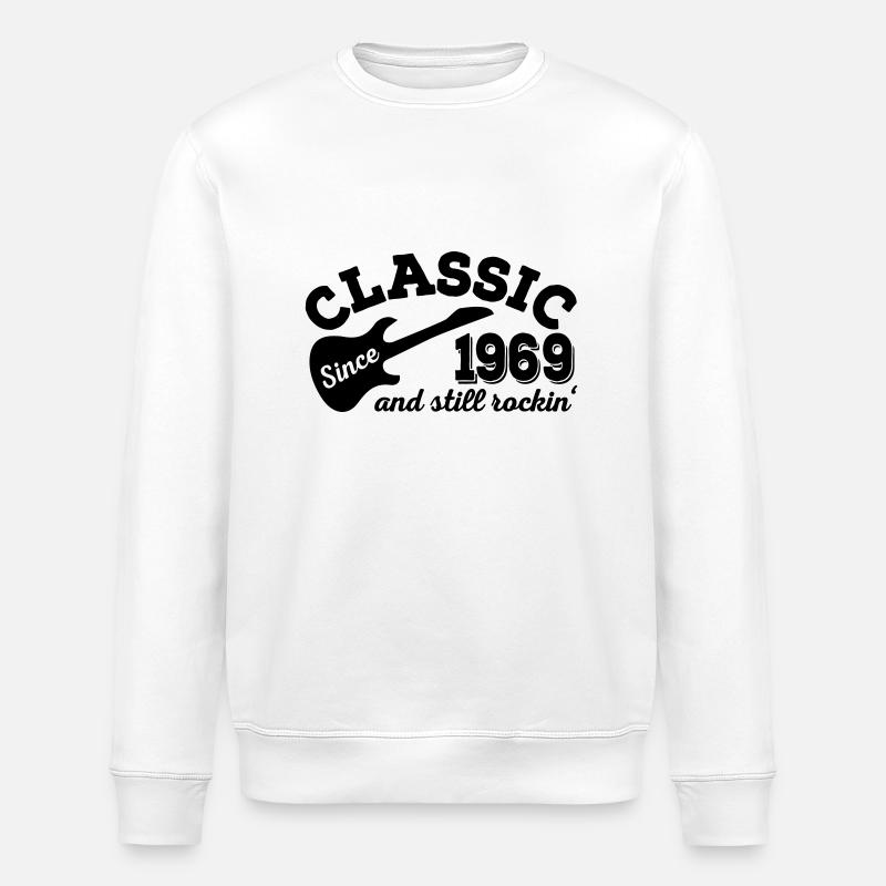 1969 - Stanley/Stella Unisex Bio-Sweatshirt ROLLER - Weiß