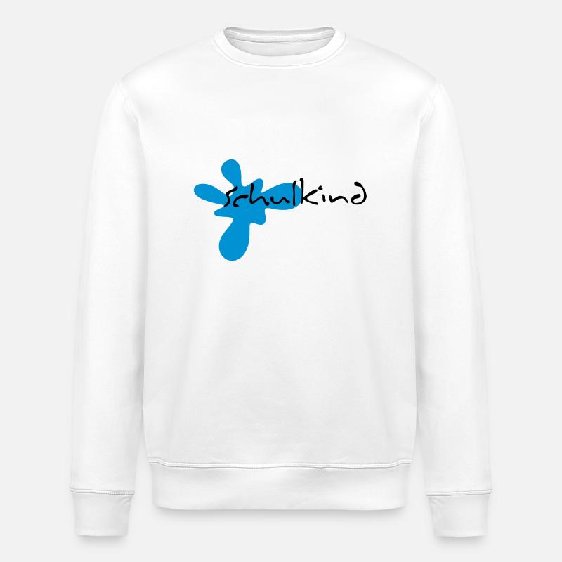 schulkind - Sweat bio ROLLER Stanley/Stella Unisexe - blanc