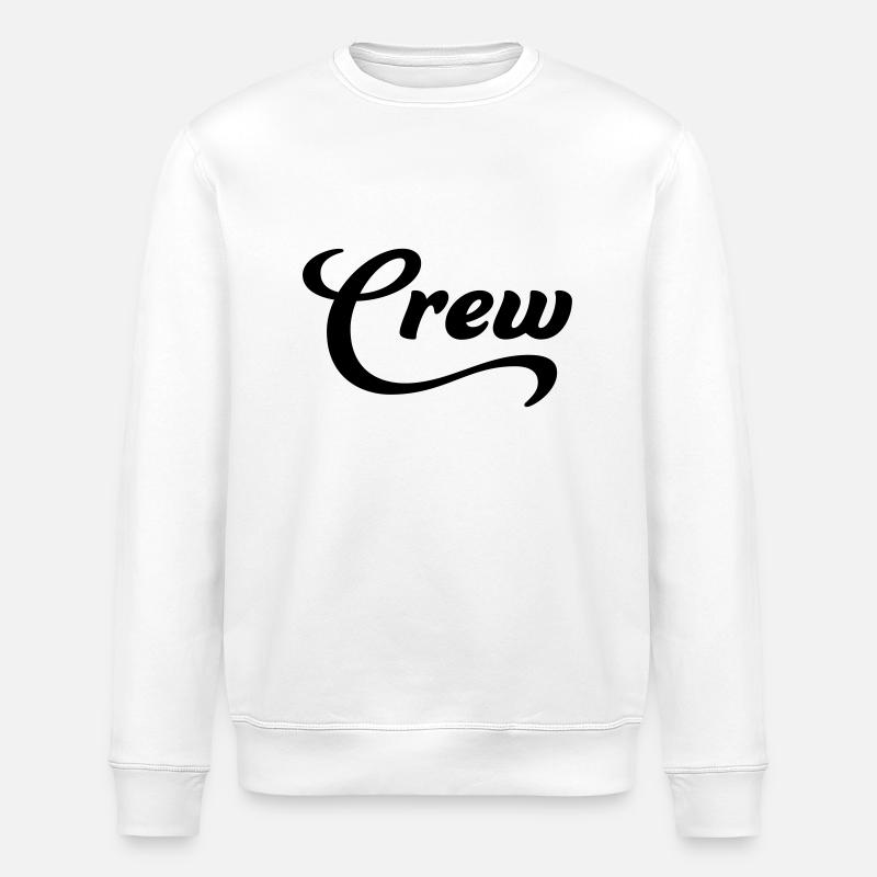 Crew - Stanley/Stella Unisex Bio-Sweatshirt ROLLER - Weiß