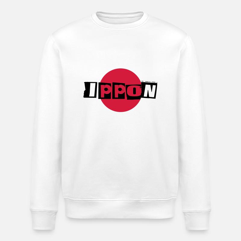 ippon - Sweat bio ROLLER Stanley/Stella Unisexe - blanc