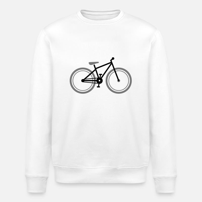 Vélo - Sweat bio ROLLER Stanley/Stella Unisexe - blanc