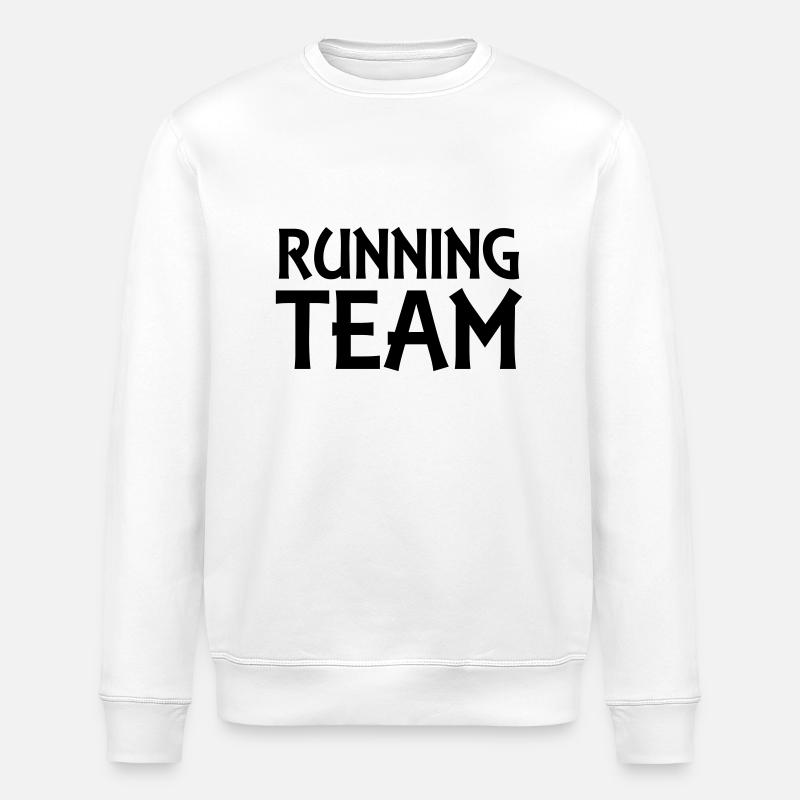 Running Team - Sweat bio ROLLER Stanley/Stella Unisexe - blanc