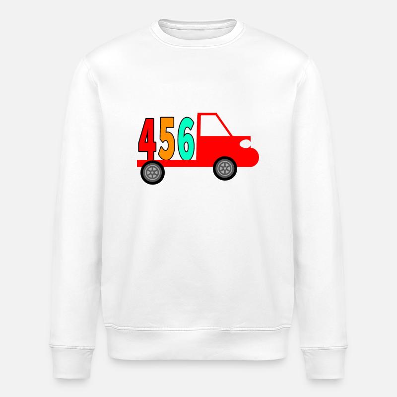Truck - Stanley/Stella Unisex Bio-Sweatshirt ROLLER - Weiß