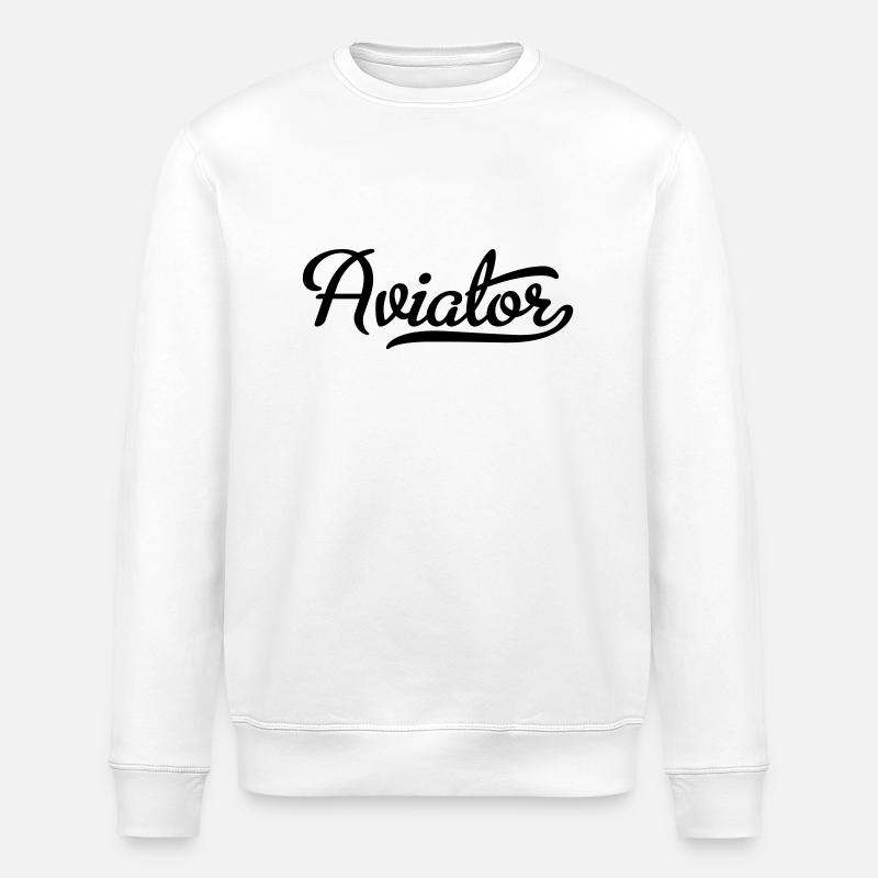 Aviator - Stanley/Stella Unisex Bio-Sweatshirt ROLLER - Weiß