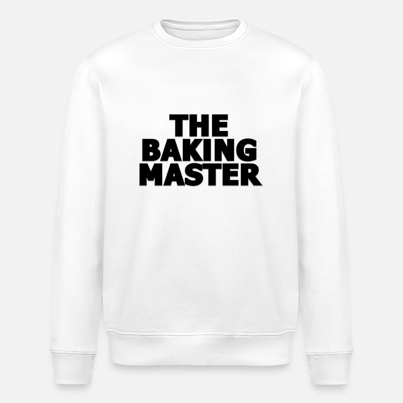 Baking Merch by Printflow - Stanley/Stella Unisex Bio-Sweatshirt ROLLER - Weiß