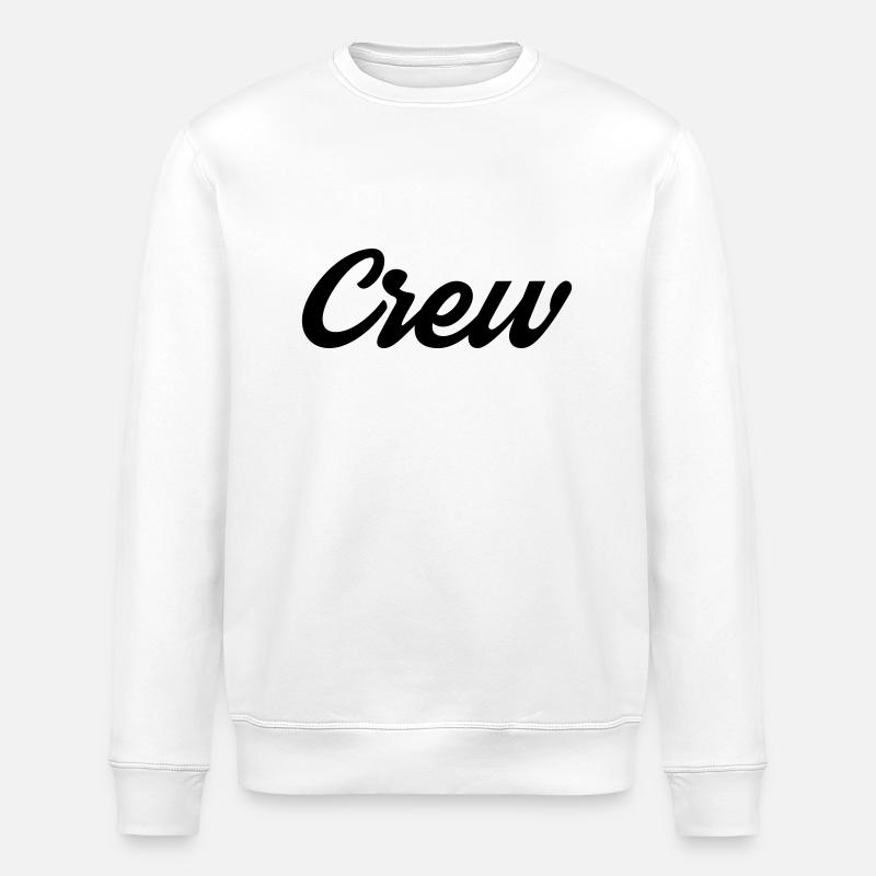 crew - Stanley/Stella ROLLER Unisex Organic Sweatshirt - white