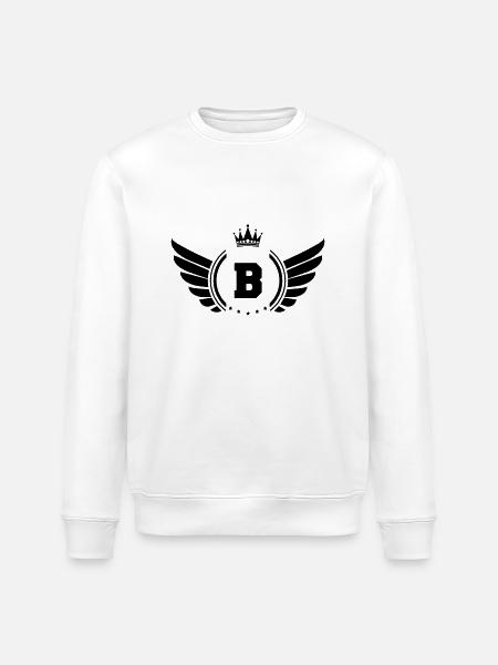 wappen B - Stanley/Stella Unisex Bio-Sweatshirt ROLLER - Weiß