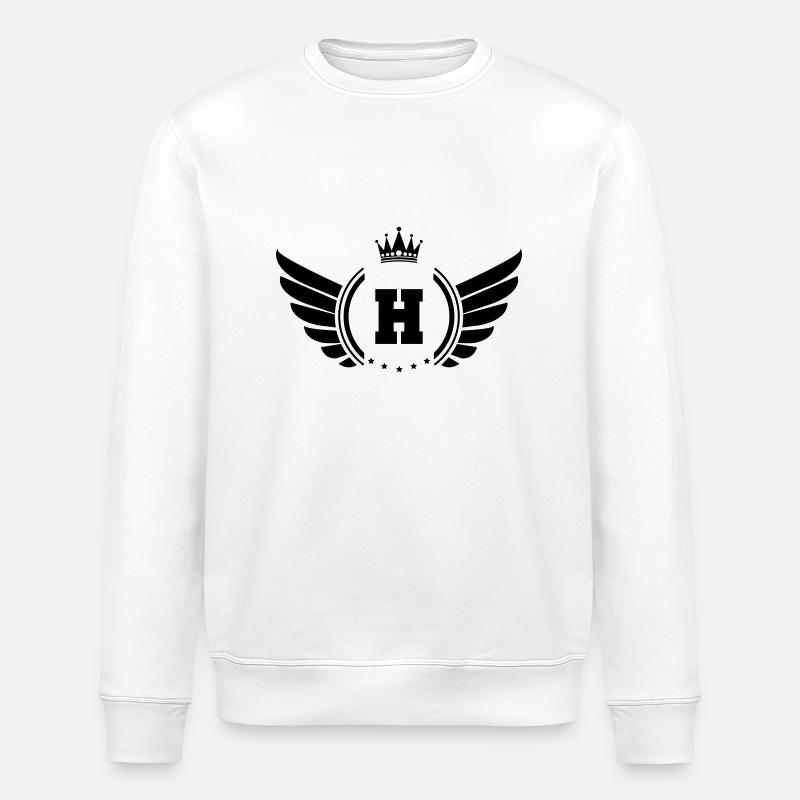 wappen h - Stanley/Stella Unisex Bio-Sweatshirt ROLLER - Weiß