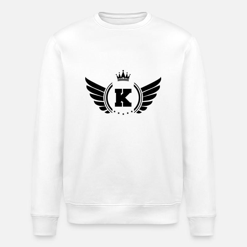 Armoiries K - Sweat bio ROLLER Stanley/Stella Unisexe - blanc