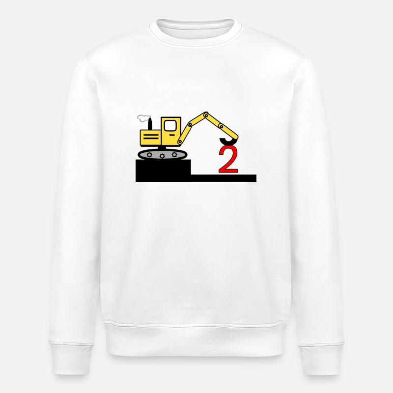 Bagger - Stanley/Stella Unisex Bio-Sweatshirt ROLLER - Weiß