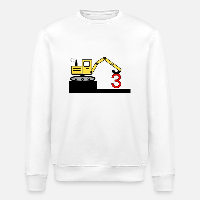 Bagger - Stanley/Stella Unisex Bio-Sweatshirt ROLLER - Weiß