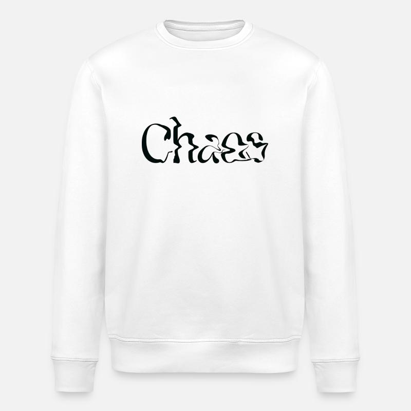 Chaos - Stanley/Stella Unisex Bio-Sweatshirt ROLLER - Weiß