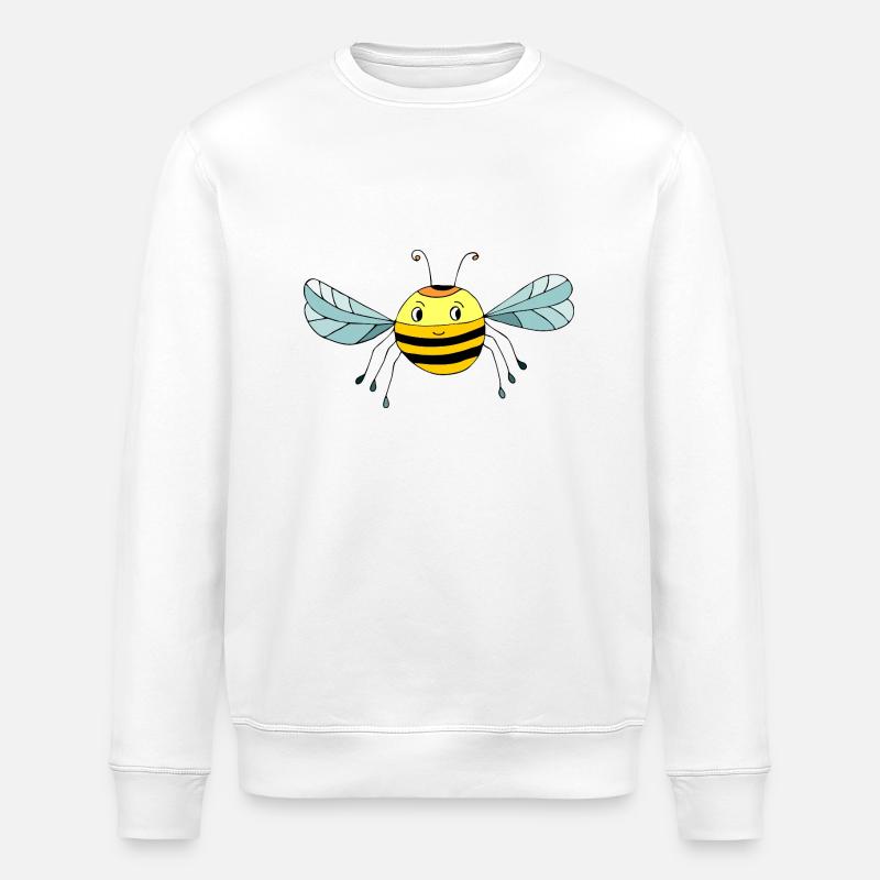 Insecte - Sweat bio ROLLER Stanley/Stella Unisexe - blanc