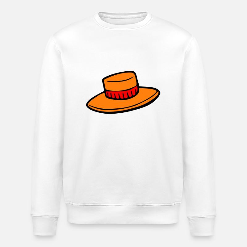 Hut - Stanley/Stella Unisex Bio-Sweatshirt ROLLER - Weiß