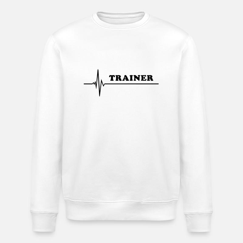 Pulse - Trainer - Stanley/Stella ROLLER Unisex Organic Sweatshirt - white