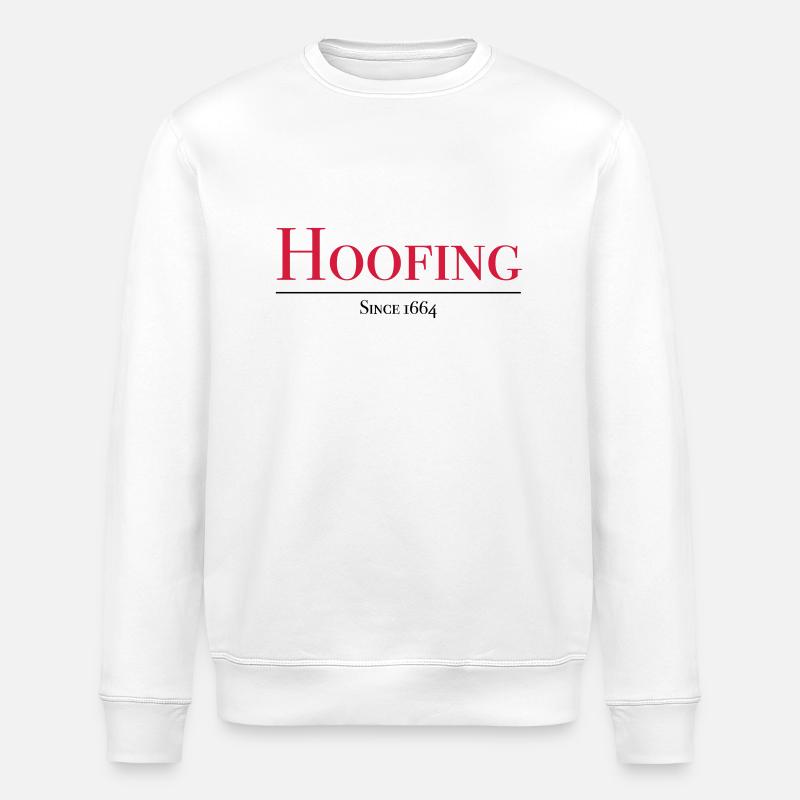 Hufung seit 1664 - Stanley/Stella Unisex Bio-Sweatshirt ROLLER - Weiß
