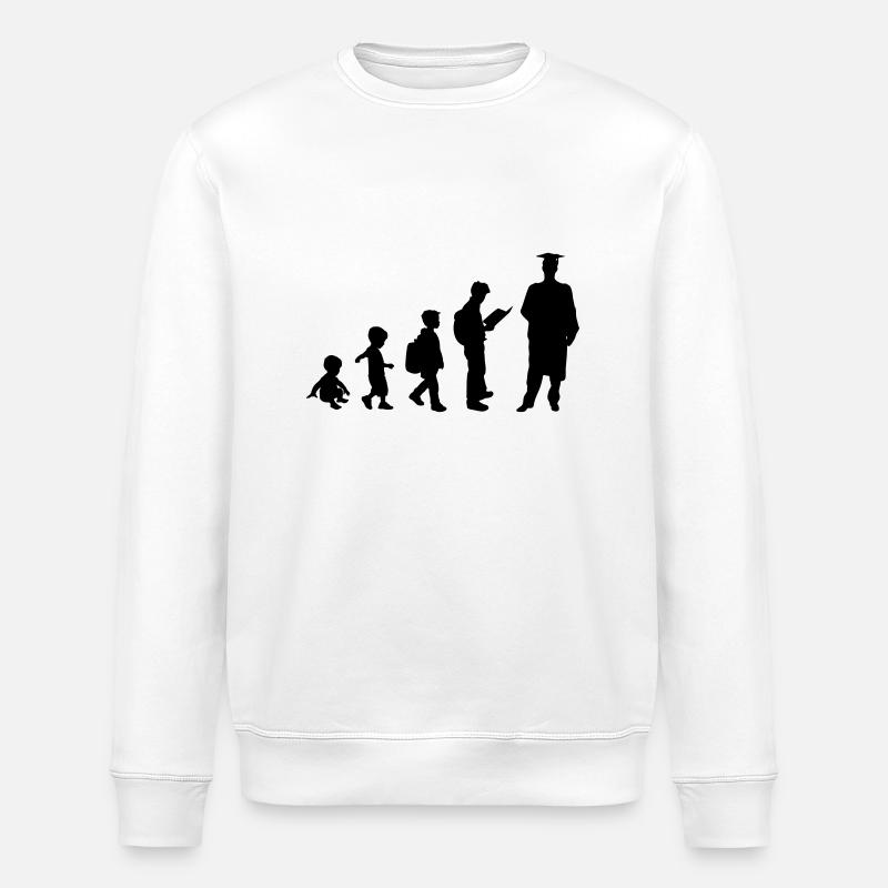 Graduation Evolution - Stanley/Stella Unisex Bio-Sweatshirt ROLLER - Weiß