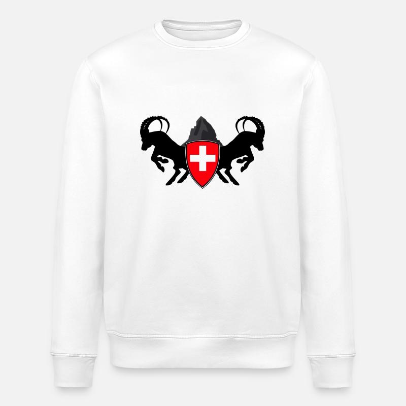 Cervin - Sweat bio ROLLER Stanley/Stella Unisexe - blanc