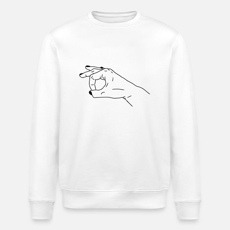 reingeschaut - Stanley/Stella Unisex Bio-Sweatshirt ROLLER - Weiß