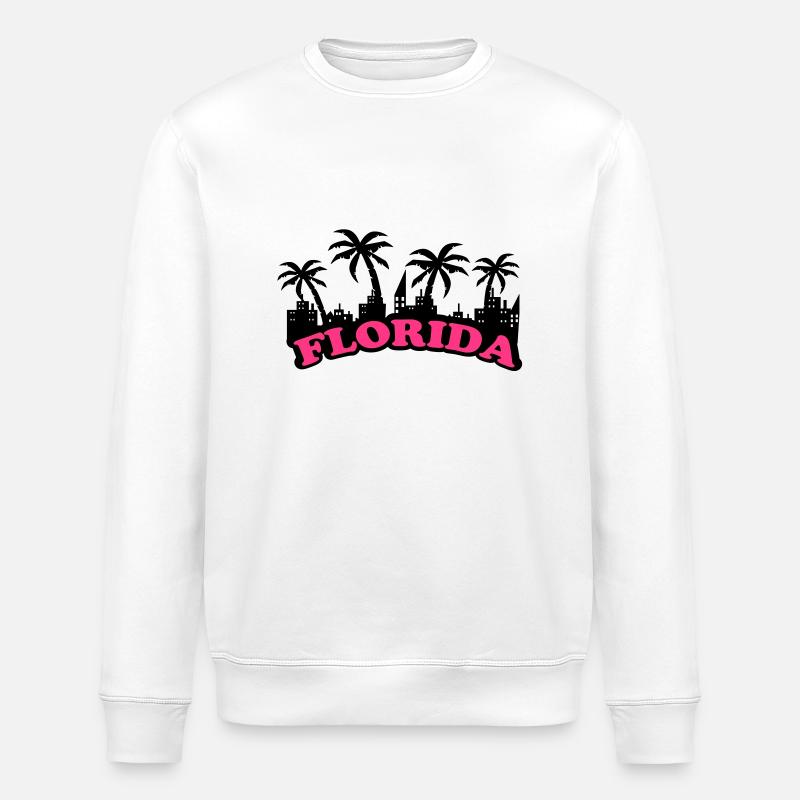 florida - Sweat bio ROLLER Stanley/Stella Unisexe - blanc