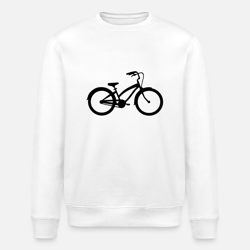 Fahrrad - Stanley/Stella Unisex Bio-Sweatshirt ROLLER - Weiß