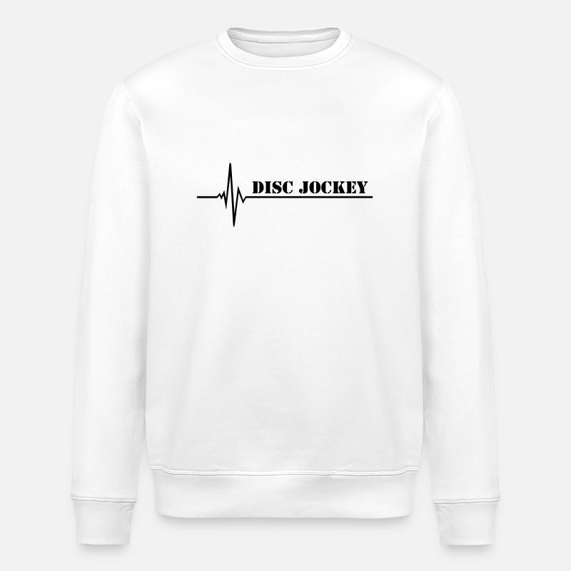 DJ - Sweat bio ROLLER Stanley/Stella Unisexe - blanc