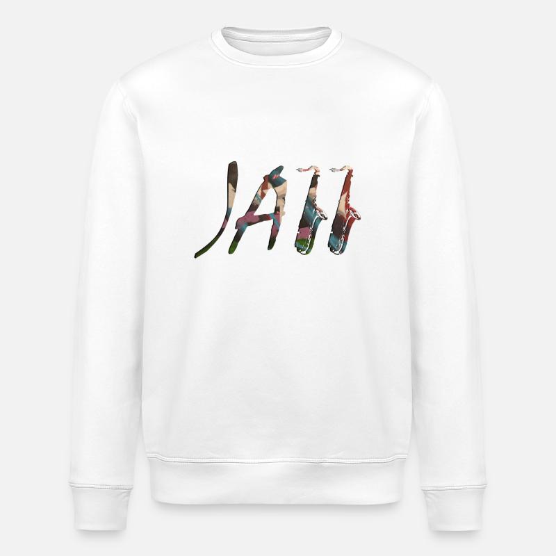 Jazz - Sweat bio ROLLER Stanley/Stella Unisexe - blanc