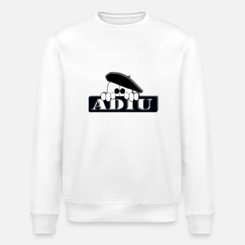 bearnais - Sweat bio ROLLER Stanley/Stella Unisexe - blanc