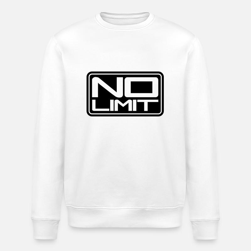 No Limit Shield - Sweat bio ROLLER Stanley/Stella Unisexe - blanc