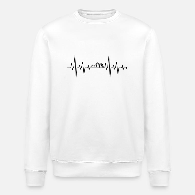 berg - Stanley/Stella Unisex Bio-Sweatshirt ROLLER - Weiß