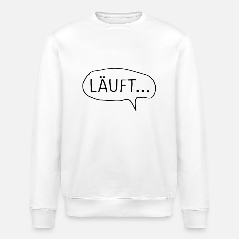 Läuft... - Stanley/Stella Unisex Bio-Sweatshirt ROLLER - Weiß