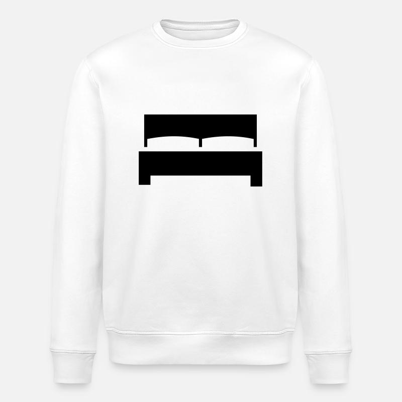 Bett - Stanley/Stella Unisex Bio-Sweatshirt ROLLER - Weiß