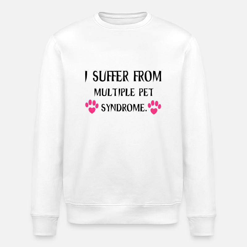 Animals - Stanley/Stella Unisex Bio-Sweatshirt ROLLER - Weiß